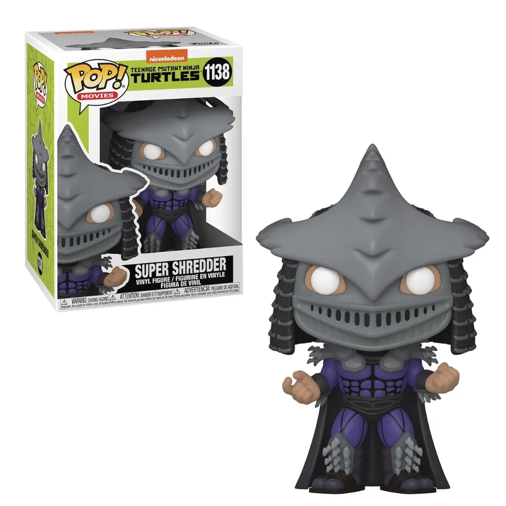 03. Funko Pop! Movies Teenage Mutant Ninja Turtles II Super Shredder #1138