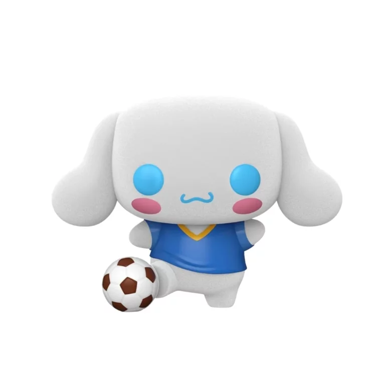 03. Funko Pop! Sanrio Hello Kitty Cinnamoroll With Soccer Ball (Flocked) #86