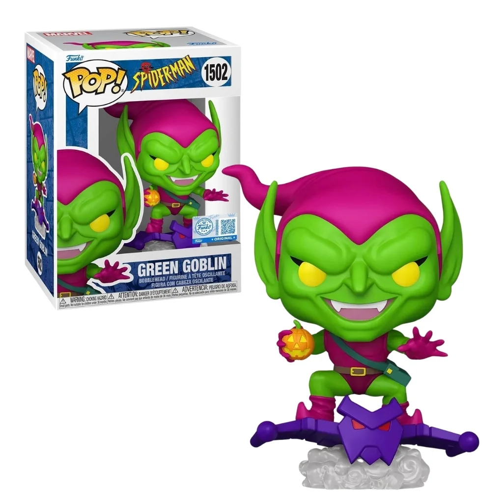 03. Funko Pop! Spider Man The Animated Series Green Goblin #1502