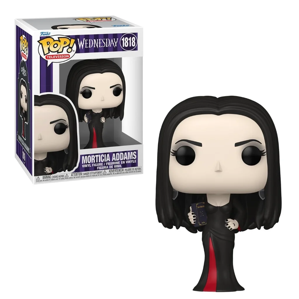 03. Funko Pop! TV Wednesday Morticia Addams #1818