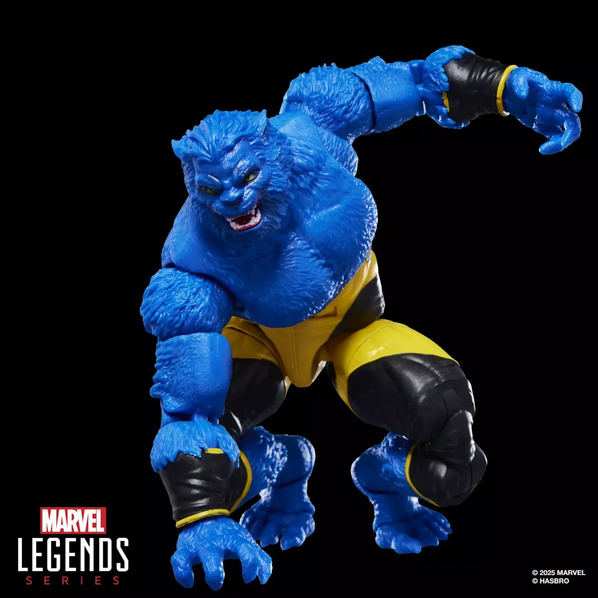 03. Marvel Legends Series X Men Marvel's Beast Figura, 15cm