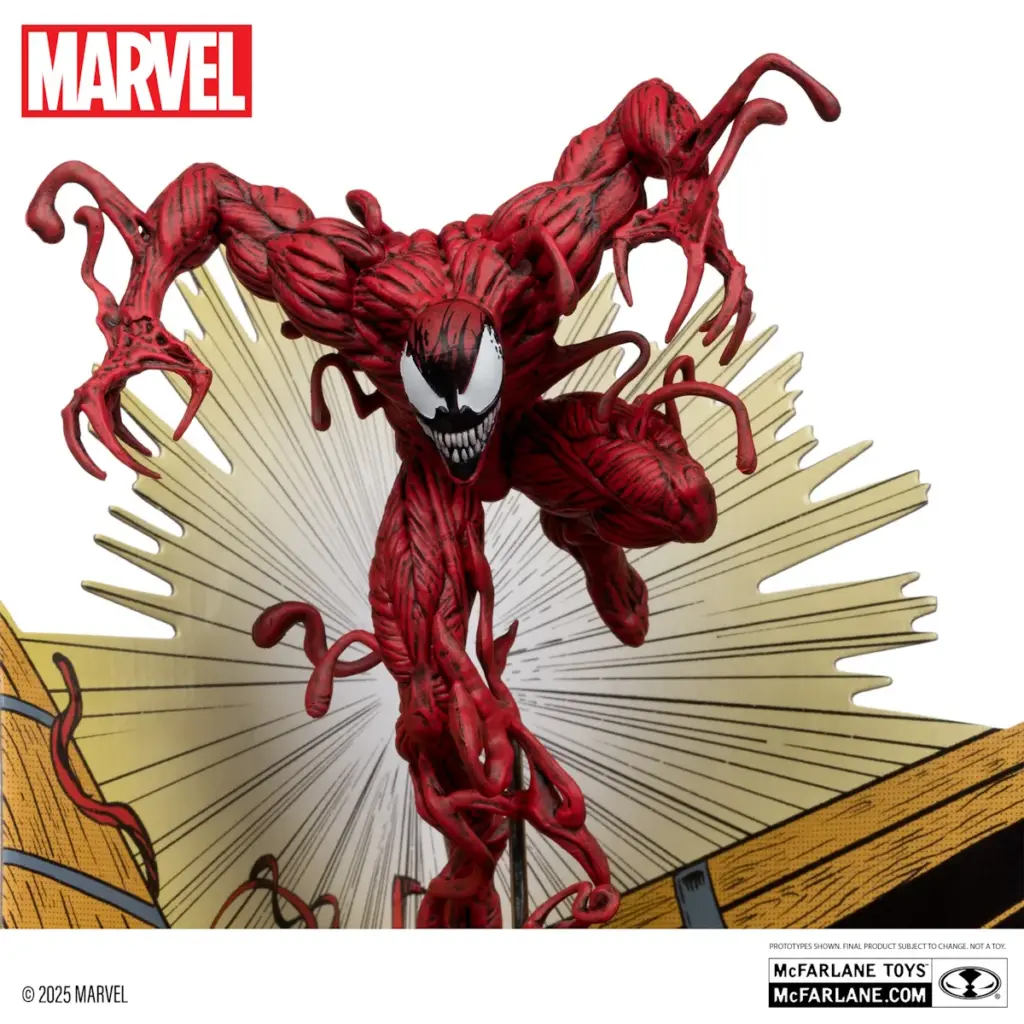 03. McFarlane Marvel Carnage (The Amazing Spider Man #362) Figura, 18cm