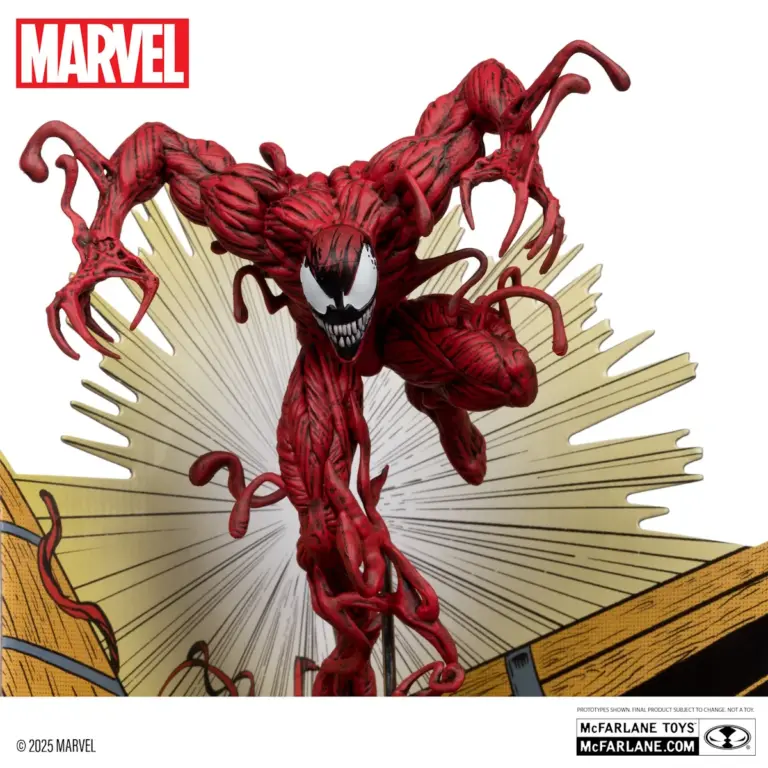 03. McFarlane Marvel Carnage (The Amazing Spider Man #362) Figura, 18cm