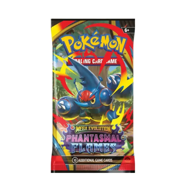 03. Pokémon TCG Mega Evolution Phantasmal Flames Booster Pack