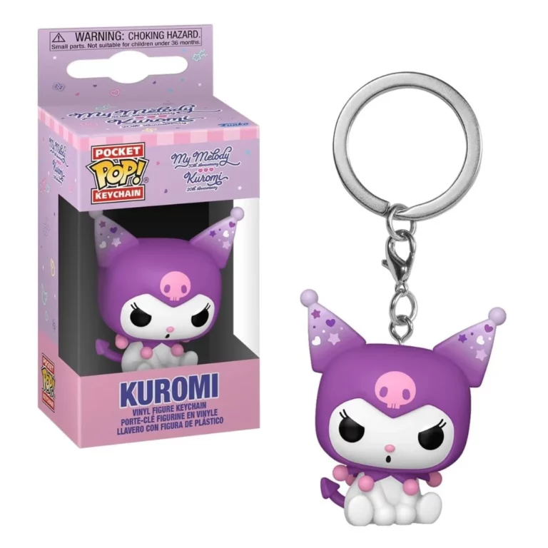 03. Privjesak Funko Pocket Pop! Hello Kitty Kuromi Grumpy
