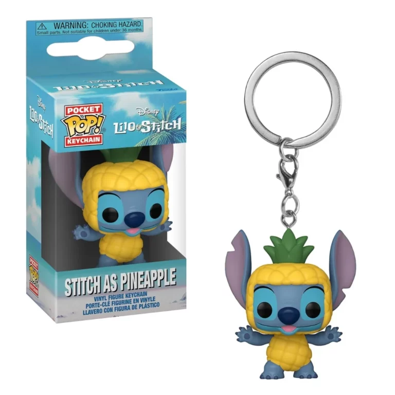 03. Privjesak Funko Pocket Pop! Lilo & Stitch Stitch As Pineapple