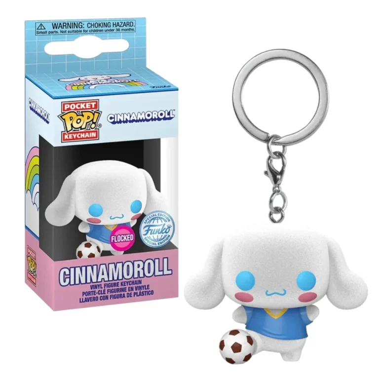03. Privjesak Funko Pocket Pop! Sanrio Cinnamoroll (Soccer Ball)