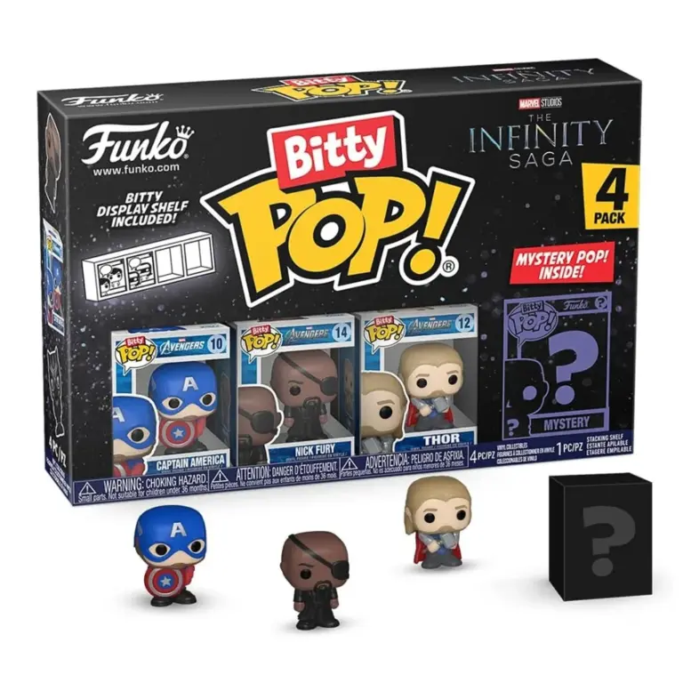 04. Funko Bitty Pop! The Infinity Saga 4 Pack Series 1
