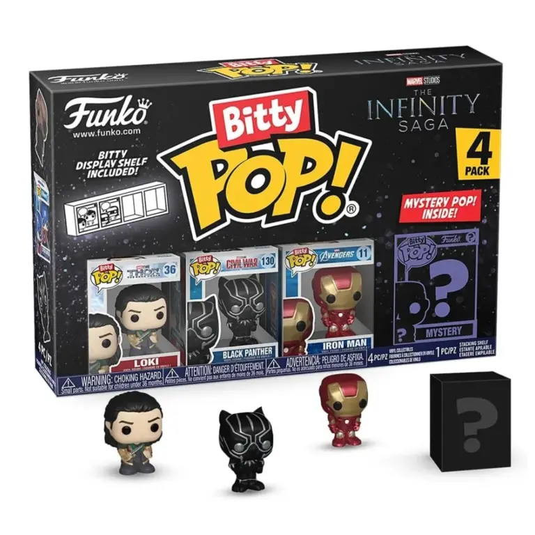 04. Funko Bitty Pop! The Infinity Saga 4 Pack Series 4