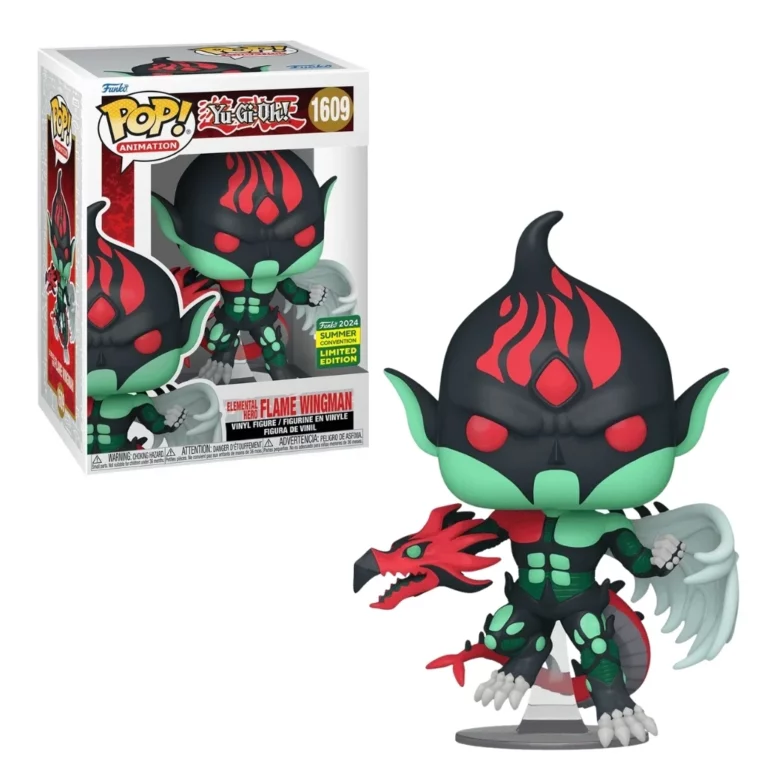 04. Funko Pop! Animation Yu Gi Oh! Elemental Hero Flame Wingman #1609