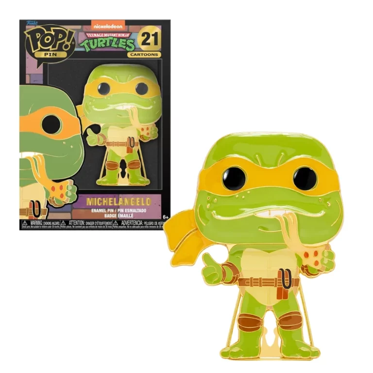 04. Funko Pop! Pin Teenage Mutant Ninja Turtles Michelangelo #21