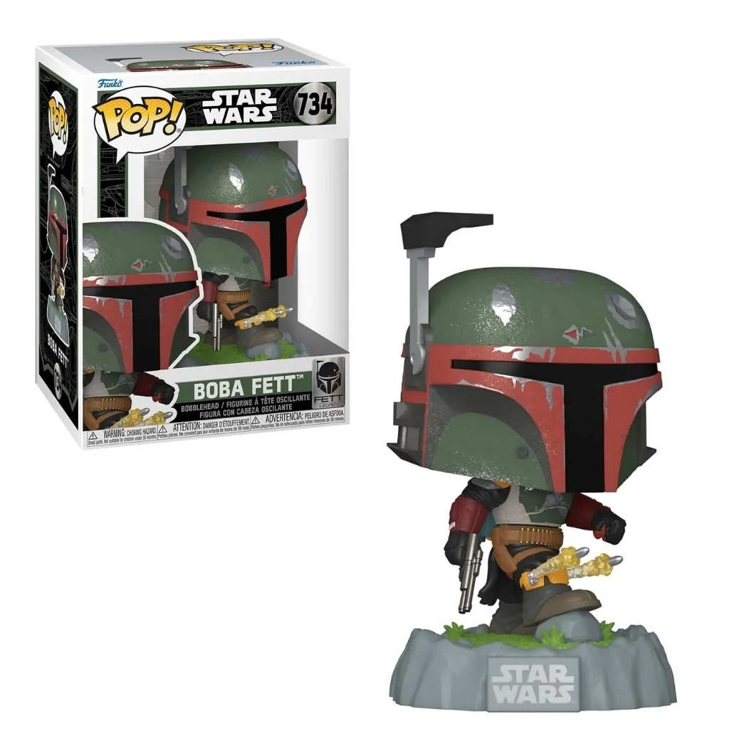 04. Funko Pop! Star Wars Boba Fett #734