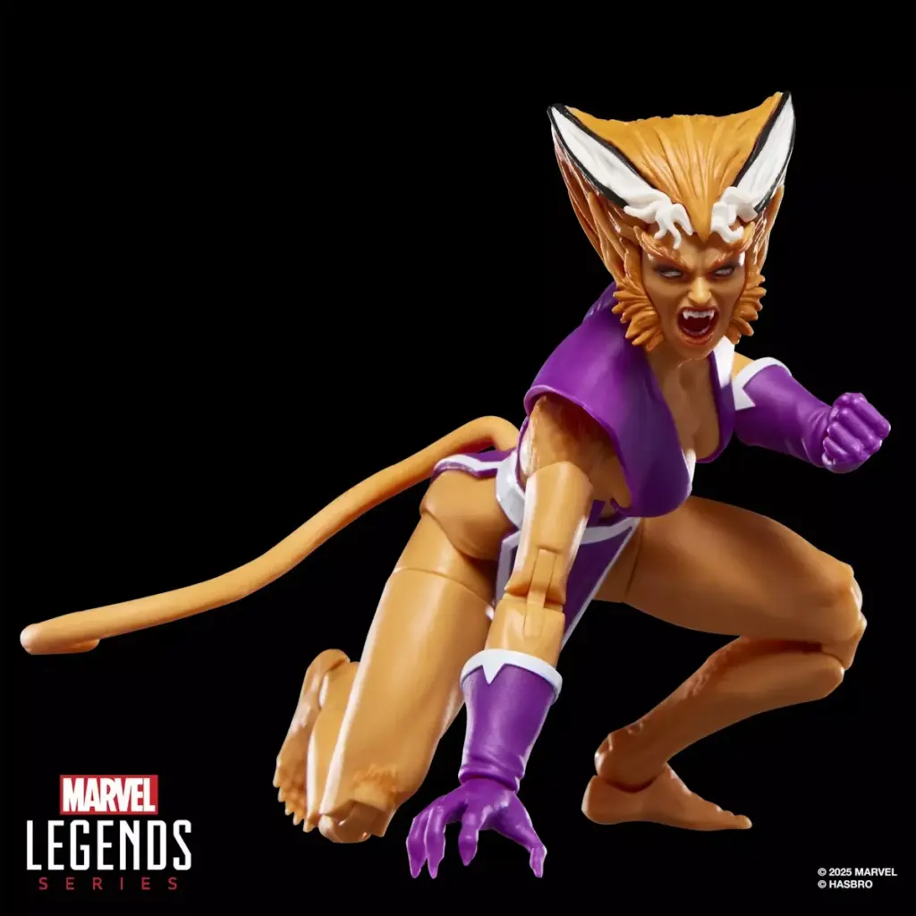 04. Marvel Legends Series X Force Feral Figura, 15cm