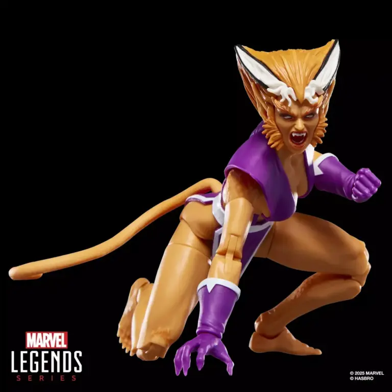 04. Marvel Legends Series X Force Feral Figura, 15cm