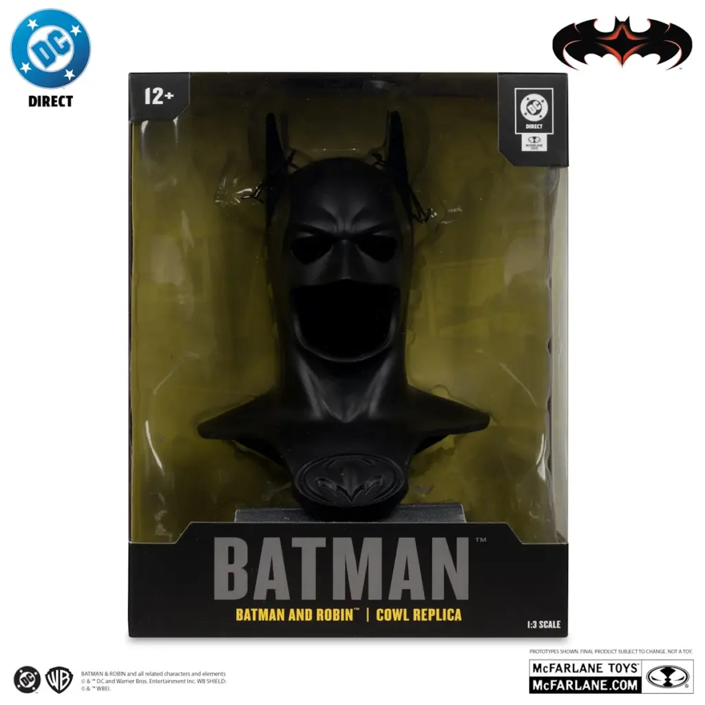 04. McFarlane DC Direct Batman (Batman And Robin) Cowl Replica