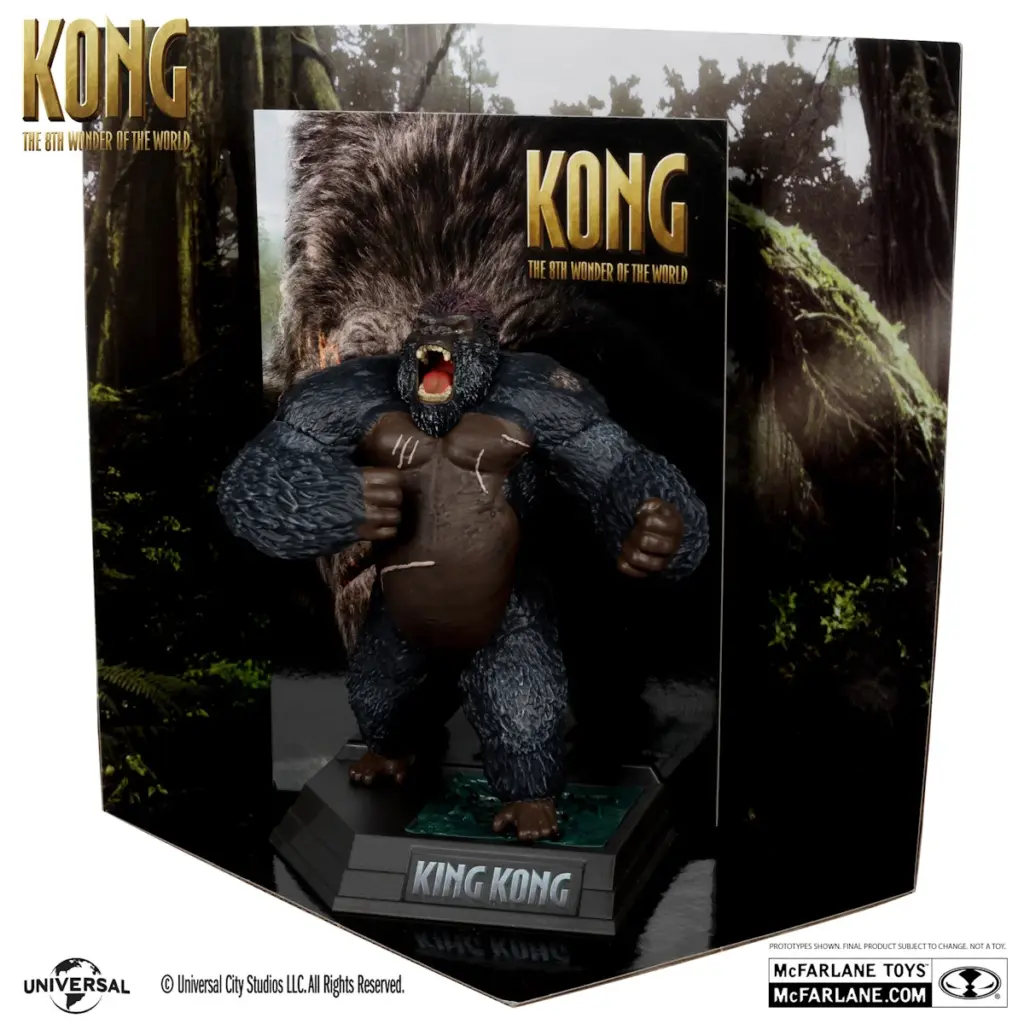 04. McFarlane Movie Maniacs King Kong (2005) Figura, 17cm