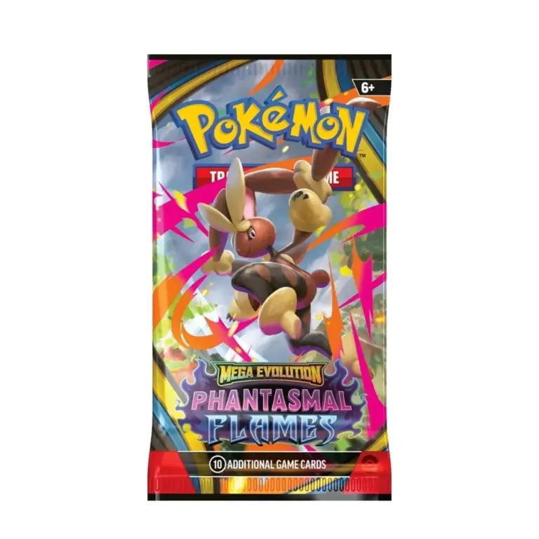 04. Pokémon TCG Mega Evolution Phantasmal Flames Booster Pack