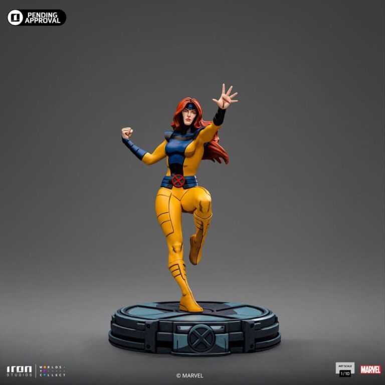 05. Iron Studios Marvel X Men '97 Jean Grey Figura, 20cm