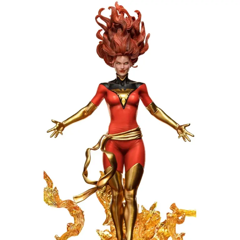 05. Iron Studios Marvel X Men Phoenix Figura, 31cm