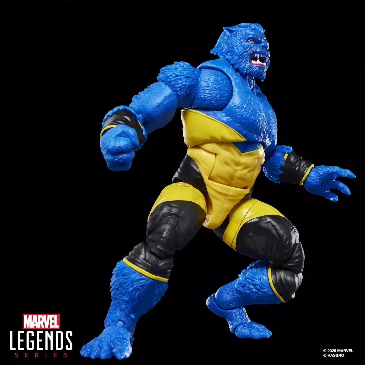 05. Marvel Legends Series X Men Marvel's Beast Figura, 15cm