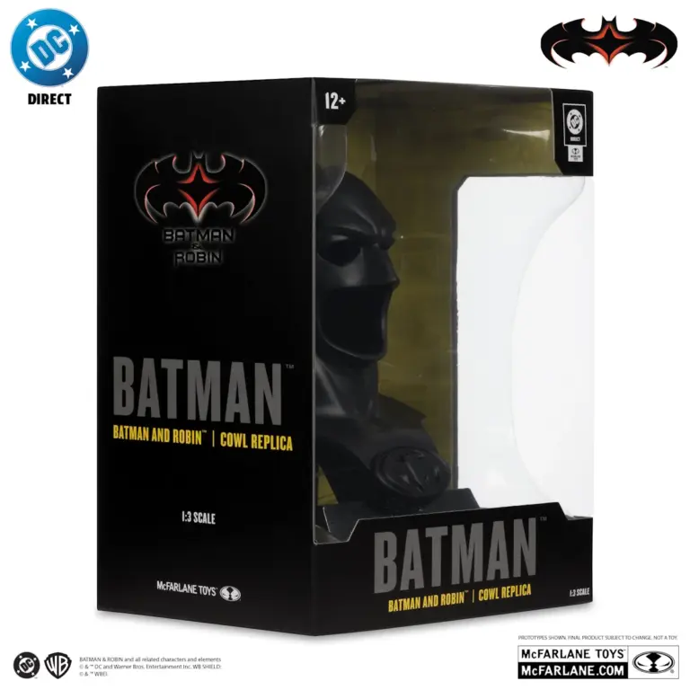 05. McFarlane DC Direct Batman (Batman And Robin) Cowl Replica