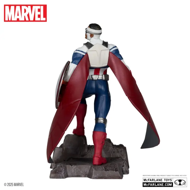 05. McFarlane Marvel Captain America (All New Captain America #1) Figura, 17cm