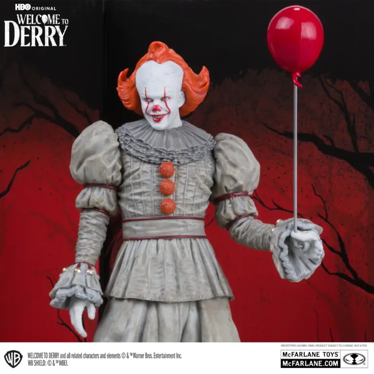 05. McFarlane Movie Maniacs Pennywise (Welcome To Derry) Figura, 16cm