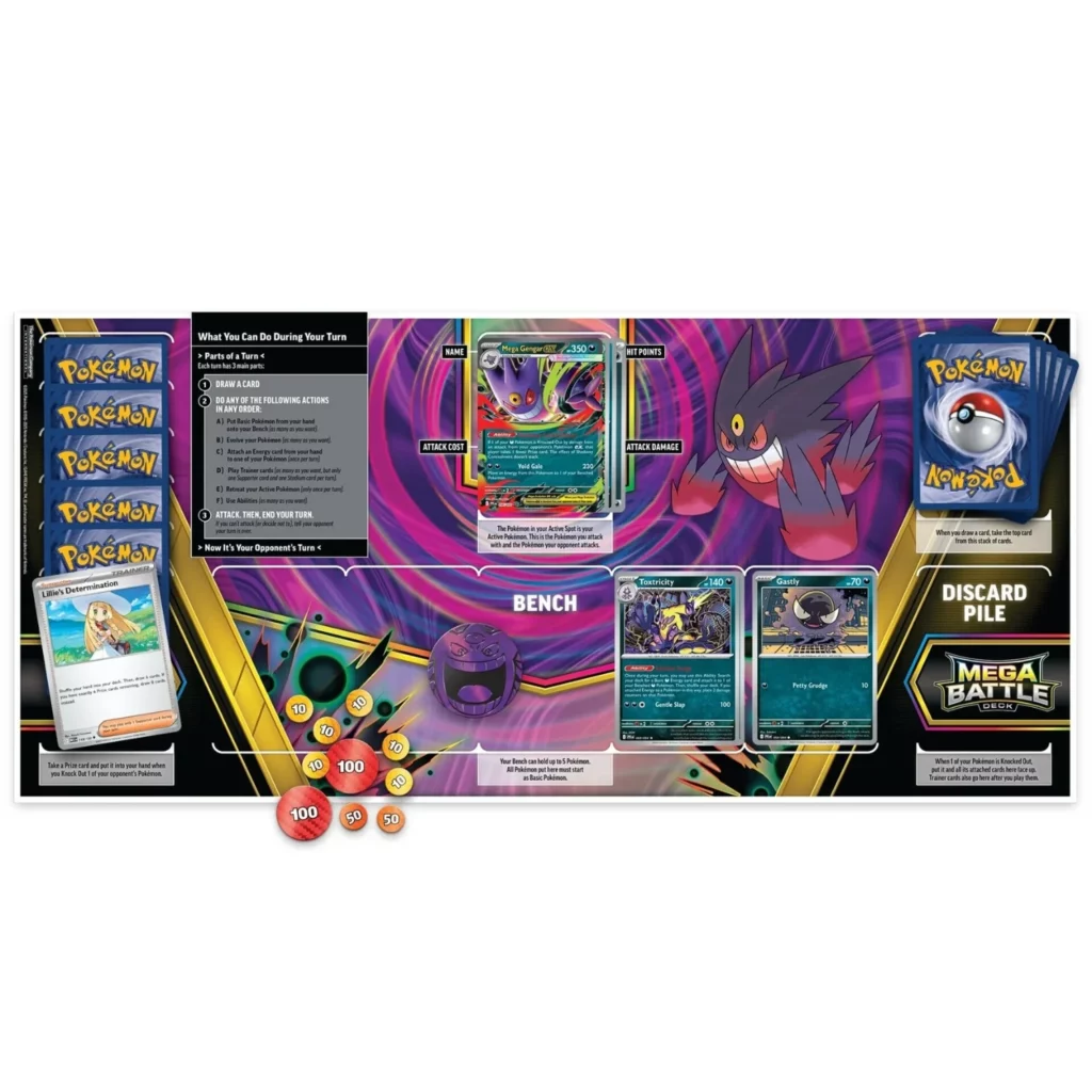05. Pokémon TCG Mega Battle Deck Mega Gengar Ex