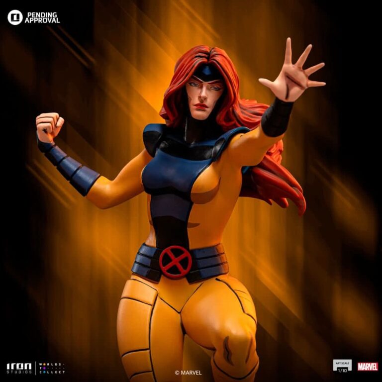 06. Iron Studios Marvel X Men '97 Jean Grey Figura, 20cm