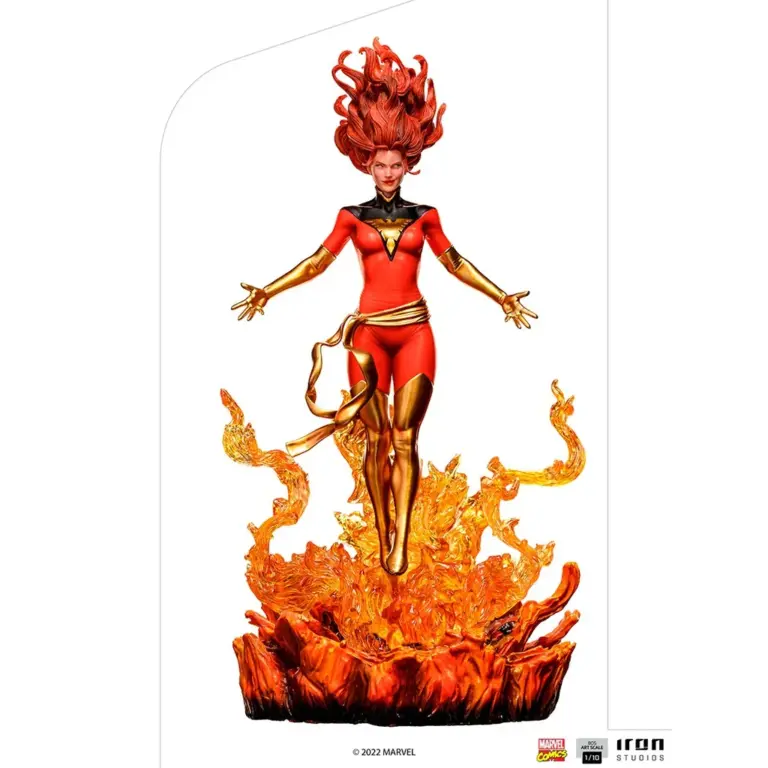 06. Iron Studios Marvel X Men Phoenix Figura, 31cm
