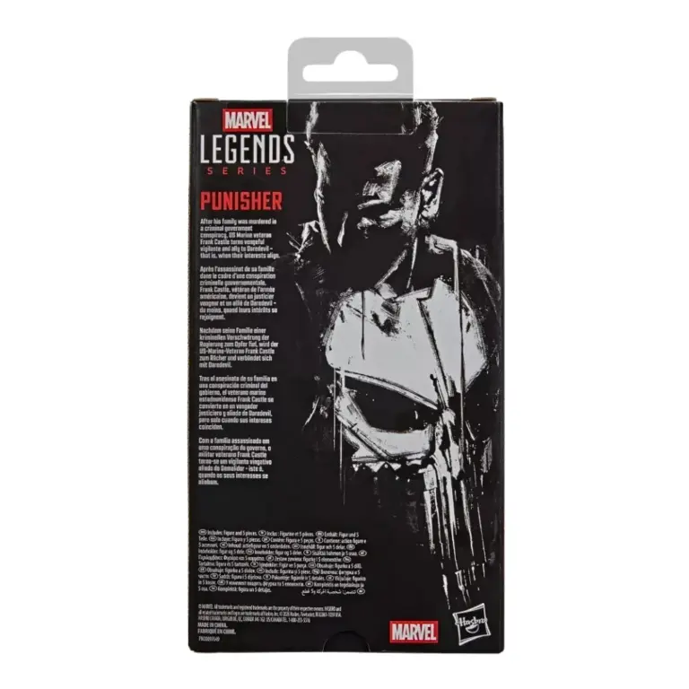 06. Marvel Legends Series Daredevil Punisher Figura, 15cm