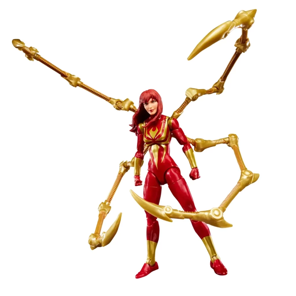 06. Marvel Legends Series MTG Mary Jane Watson (Iron Spider) Figura, 15cm