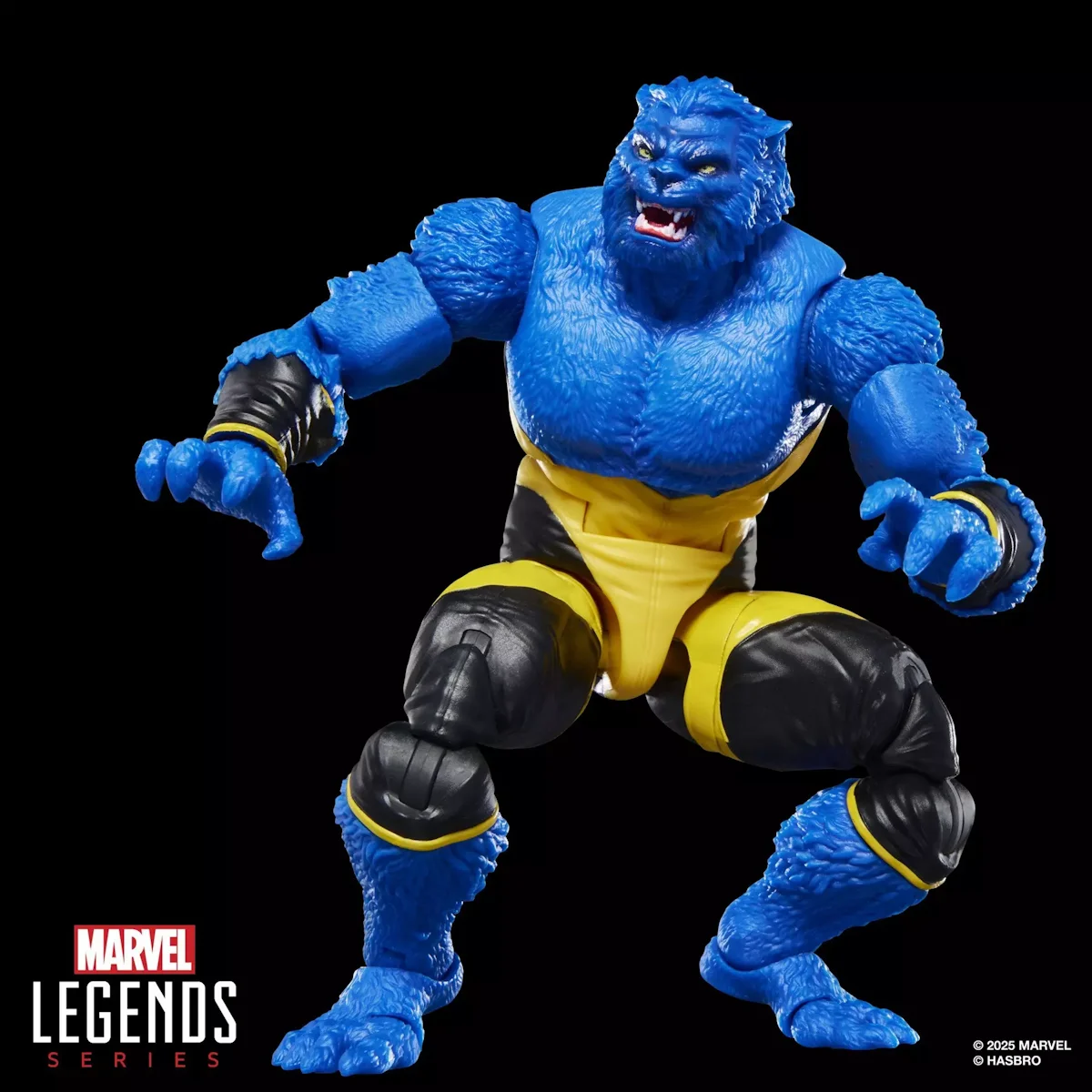 06. Marvel Legends Series X Men Marvel's Beast Figura, 15cm