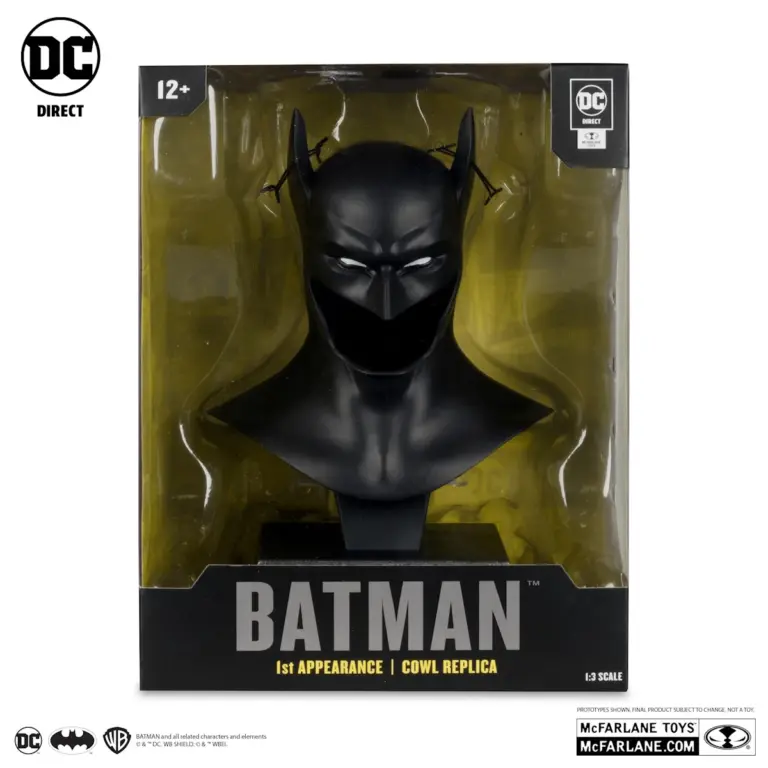 06. McFarlane DC Direct Batman (1st Appearance) Cowl Replica