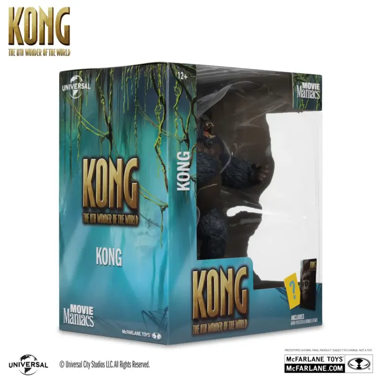06. McFarlane Movie Maniacs King Kong (2005) Figura, 17cm