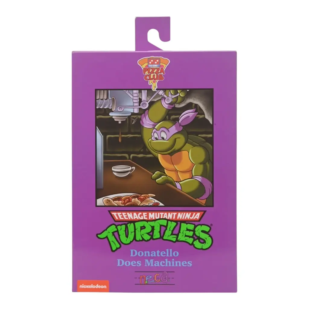 06. NECA Teenage Mutant Ninja Turtles Donatello (Cartoon) Figura, 18cm