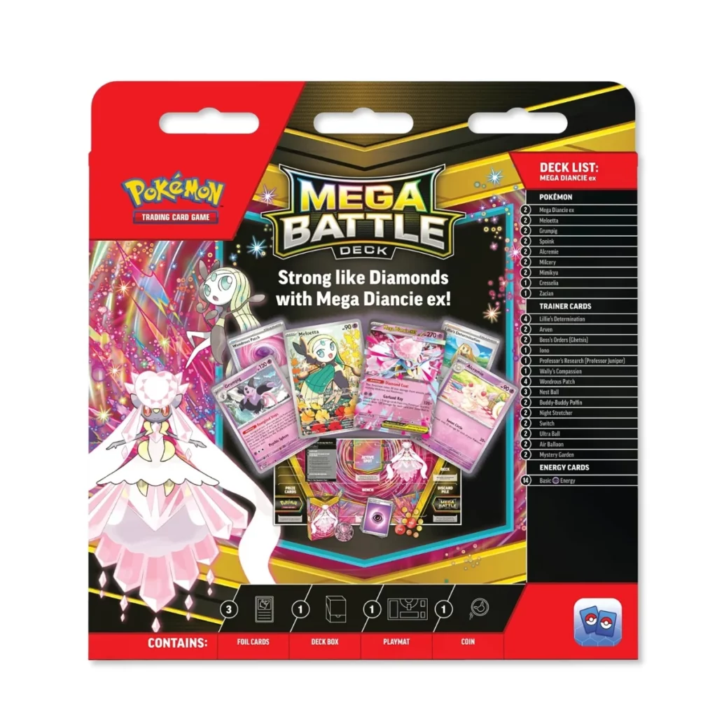 06. Pokémon TCG Mega Battle Deck Mega Diancie Ex