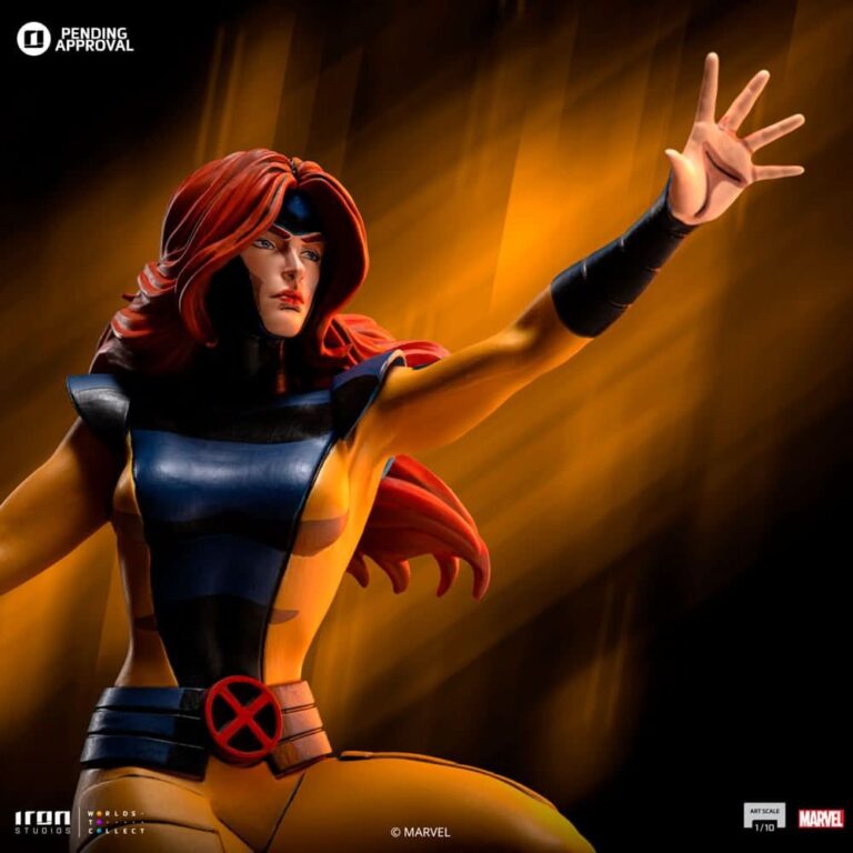 07. Iron Studios Marvel X Men '97 Jean Grey Figura, 20cm