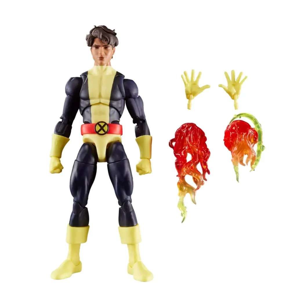 07. Marvel Legends Series X Men '97 Marvel's Sunspot Figura, 15cm