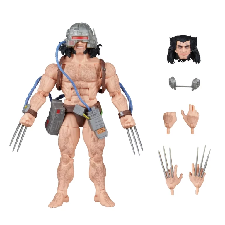 07. Marvel Legends Series X Men Wolverine (Weapon X) Figura, 15cm