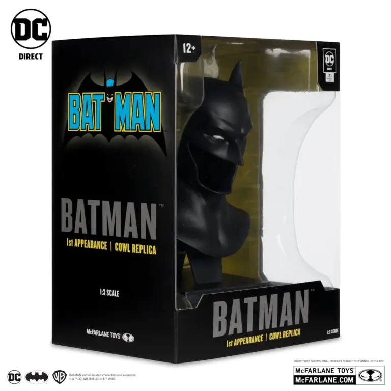 07. McFarlane DC Direct Batman (1st Appearance) Cowl Replica