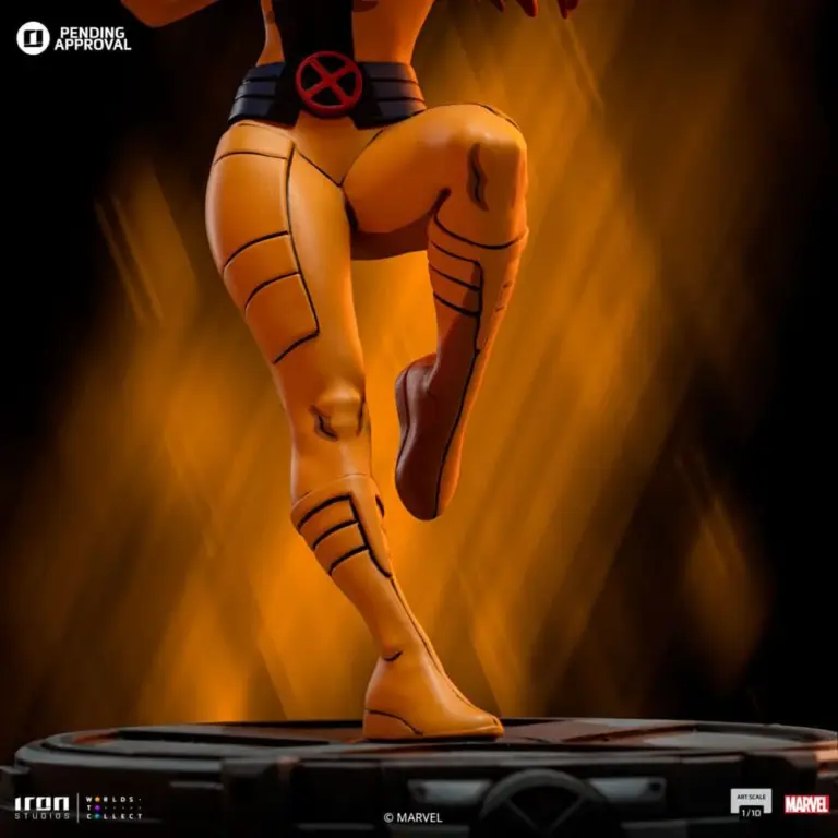 08. Iron Studios Marvel X Men '97 Jean Grey Figura, 20cm