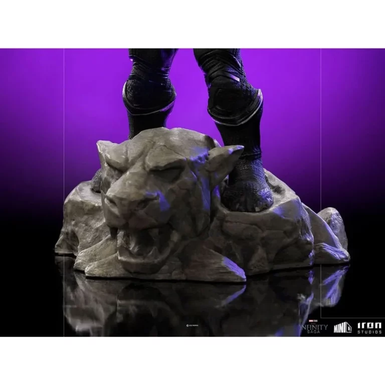 08. Iron Studios MiniCo The Infinity Saga Black Panther Figura, 15cm