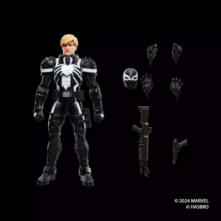 08. Marvel Legends Series Agent Venom (Flash Thompson) Figura, 15cm