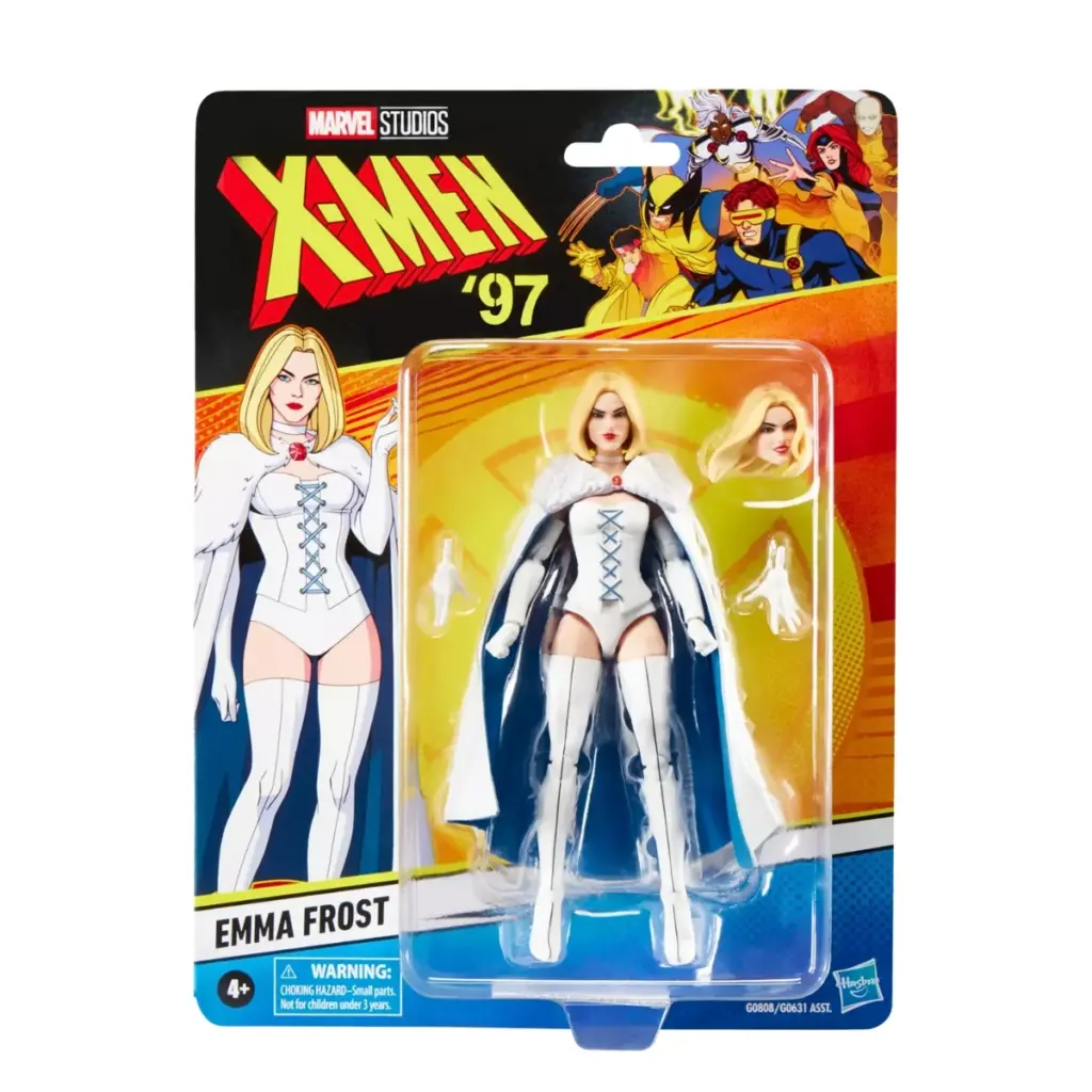 08. Marvel Legends Series X Men '97 Emma Frost Figura, 15cm