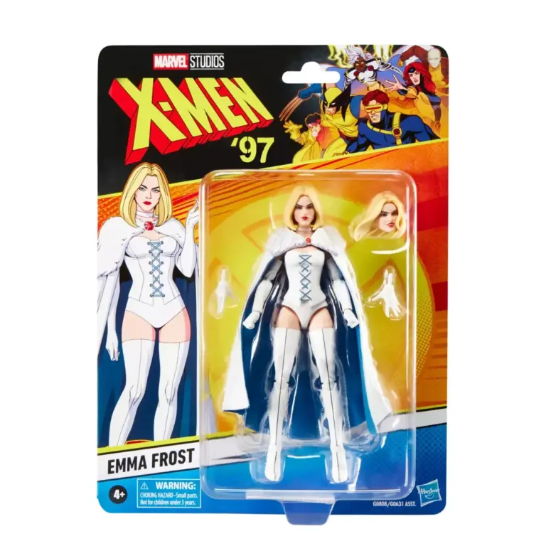 08. Marvel Legends Series X Men '97 Emma Frost Figura, 15cm