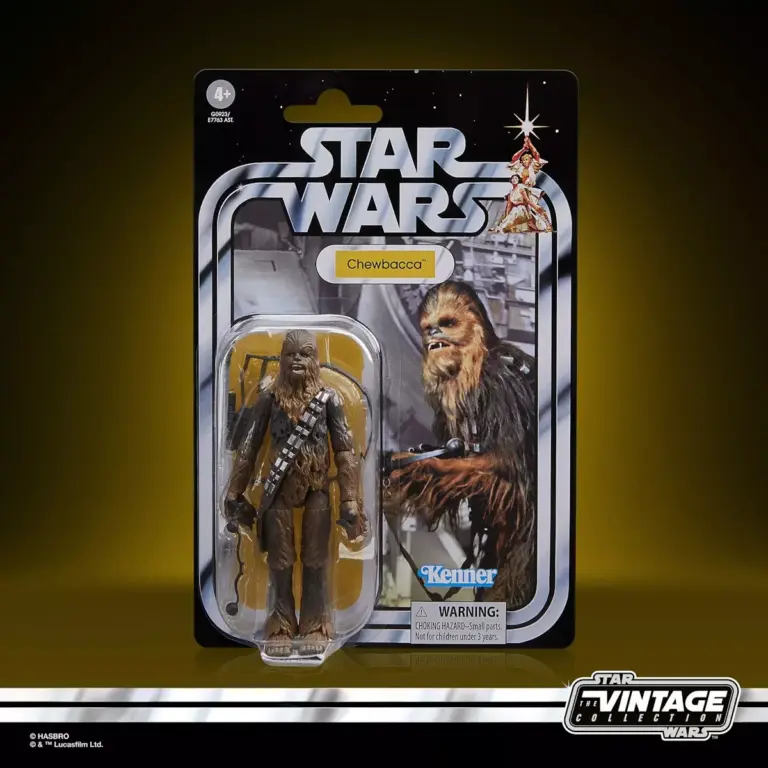 08. Star Wars The Vintage Collection Chewbacca Figurica, 9.5cm