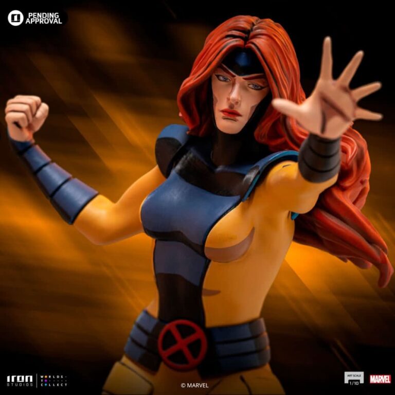 09. Iron Studios Marvel X Men '97 Jean Grey Figura, 20cm