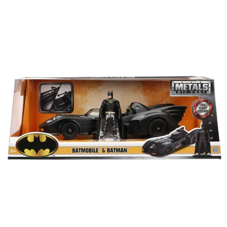09. Jada Batman 1989 Batmobile 1 24 Die Cast Replica