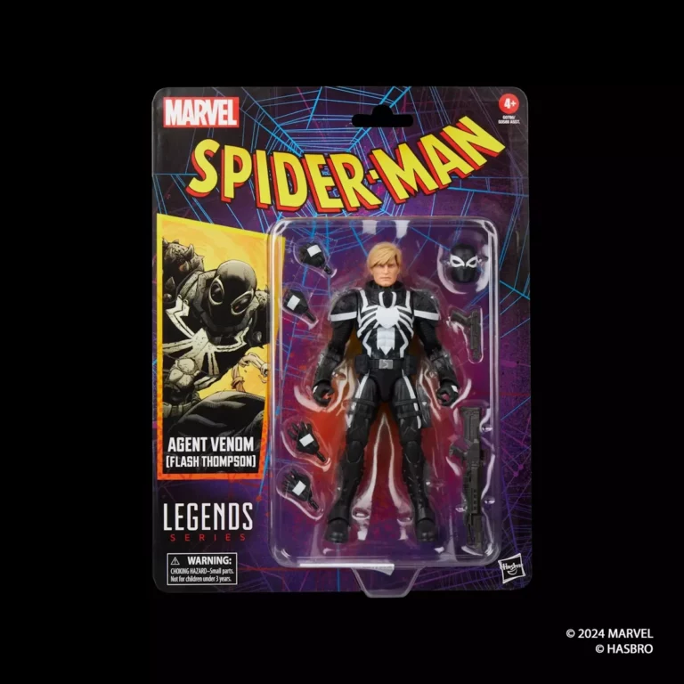 09. Marvel Legends Series Agent Venom (Flash Thompson) Figura, 15cm